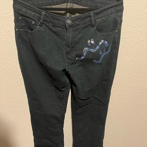 Blue Black Culture Jeans